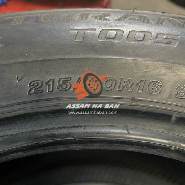 Ban 215/60 R16 Bridgestone Turanza T005a 2022 1biji - Gambar 2